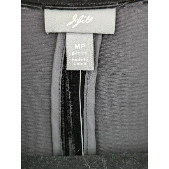 J. Jill Women's Size MP Velvet Jacket w/ Asian Knot Frog Closure & Buttons ~ New - Picture 12 of 15